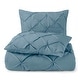 preview thumbnail 76 of 175, Nestl Pinch Pleat 3-piece Duvet Cover Set
