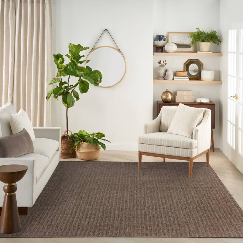 Nourison Tulum Indoor/Outdoor Chevron Area Rug