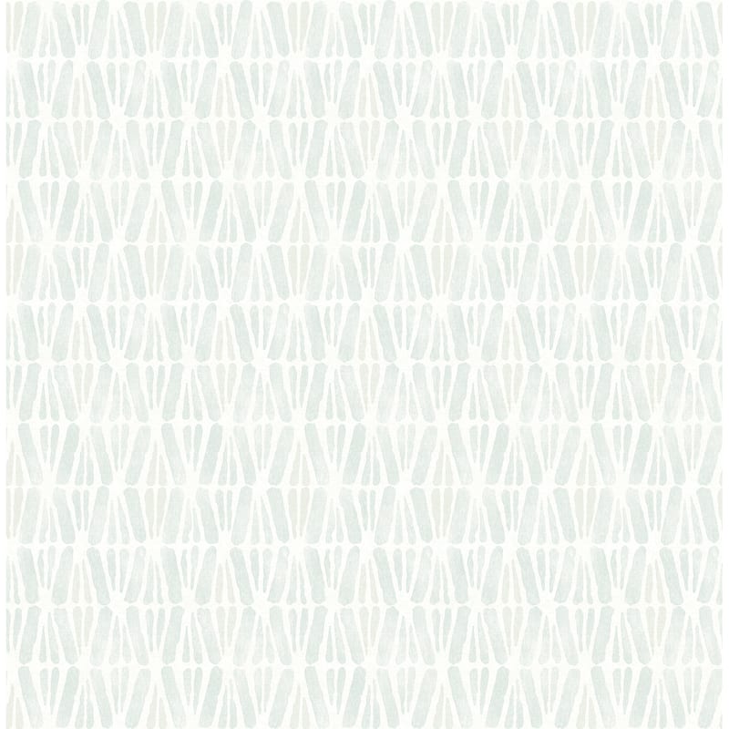 Chesapeake Nabi Aqua Geometric Wallpaper