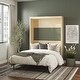 preview thumbnail 45 of 102, Signature Sleep Paramount Murphy Bed Light Oak - Full