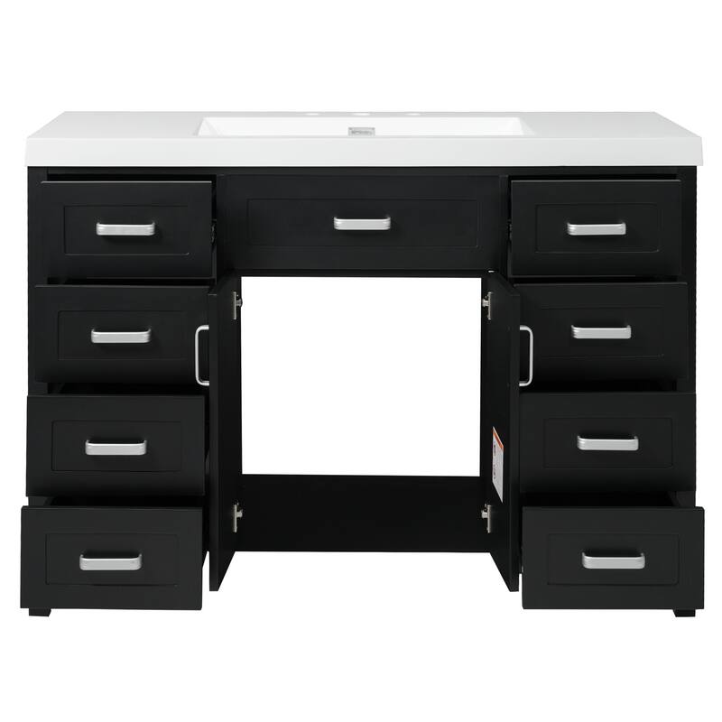 Christopher Knight Home - Susan Classic Wood Bathroom Vanity with Sink and Soft-Close Storage