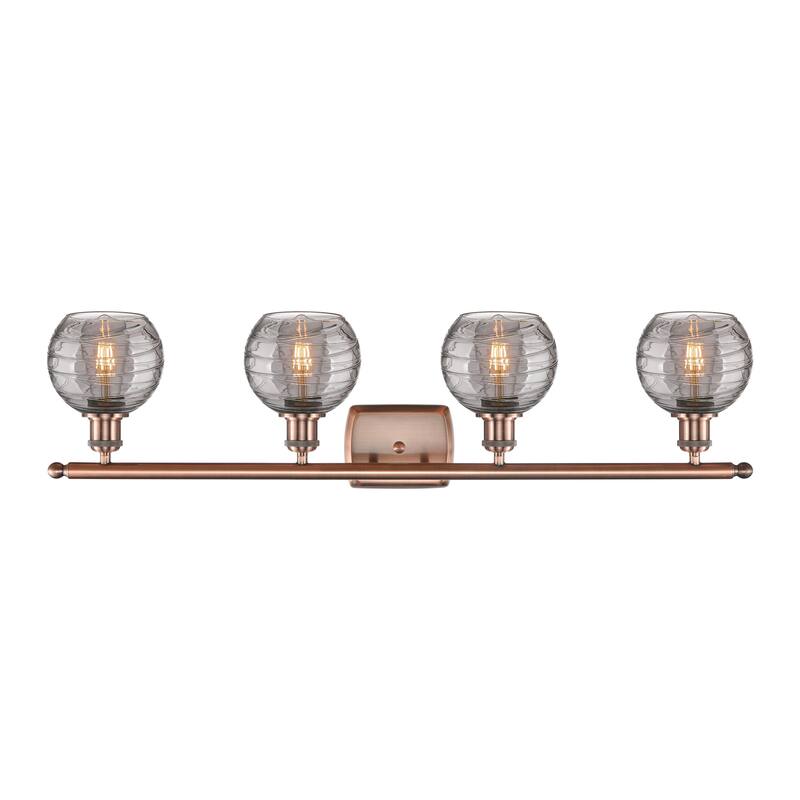 Innovations Lighting 516-4W 9 36 Athens Deco Swirl Vanity Athens Deco