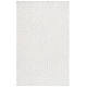 preview thumbnail 53 of 121, SAFAVIEH Handmade Micro-Loop Courteney Transitional Wool Rug 3' x 5' - Grey/Ivory