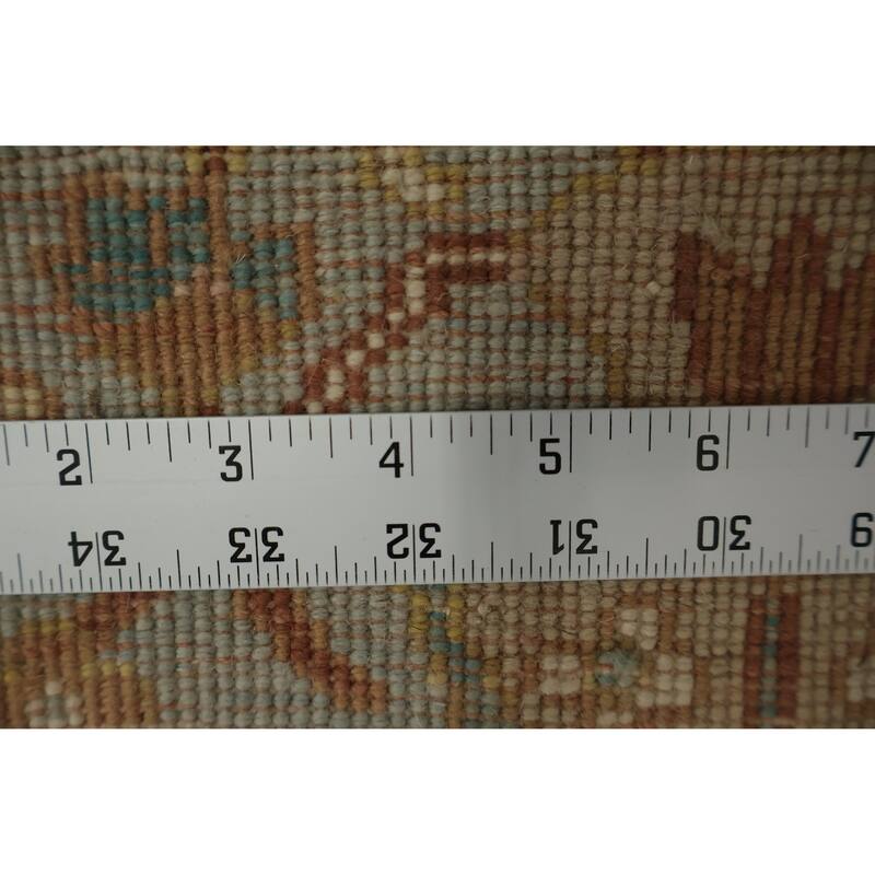 Hand Knotted Oriental 100% Wool Carpet Traditional All-Over Navy Blue & Blues Ziegler Area Rug - 3' 10'' X 2' 0''