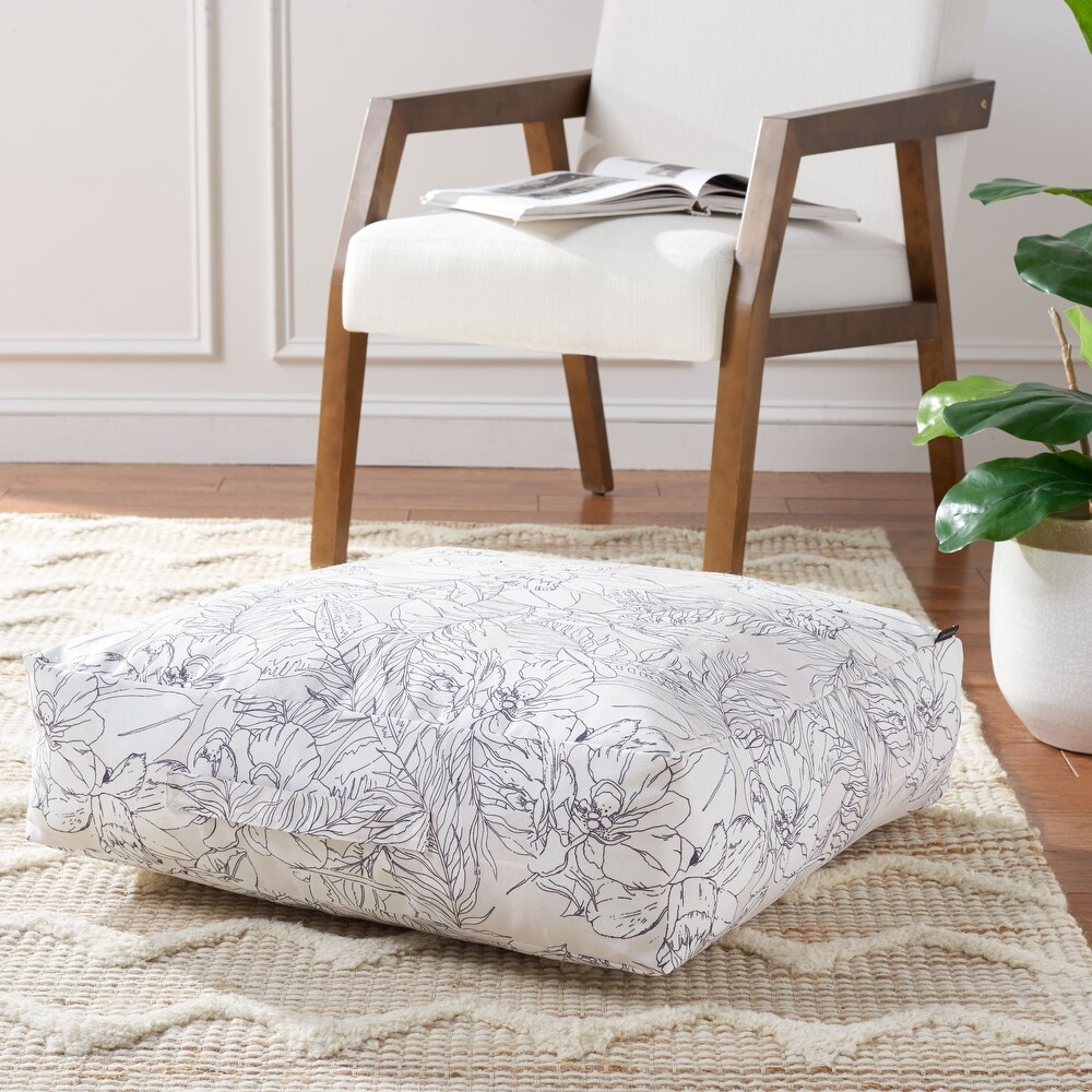 Humble + Haute Large Sunbrella Square Tufted Floor Pillow with Handle - On  Sale - Bed Bath & Beyond - 36671056