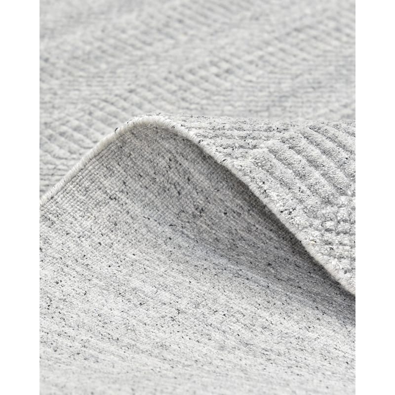 Overton Handmade Modern Contemporary Striped Area Rug