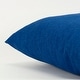 preview thumbnail 25 of 33, Rizzy Home Reversible Solid Color Outdoor Pillow - 22"x22"