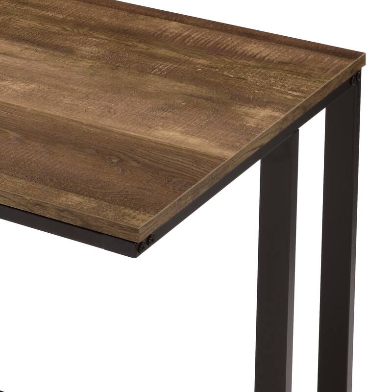 47" Writing Desk with USB Charging Port, Rectangular Shape, KD Design for Easy Setup