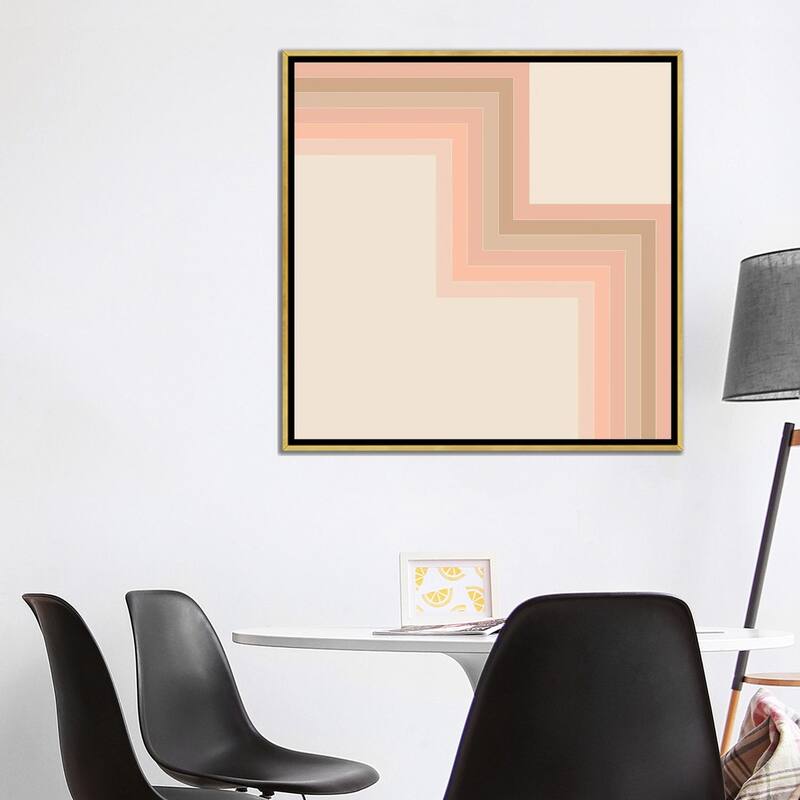 iCanvas "Soft Light Corner Angle" by Circa 78 Designs Framed