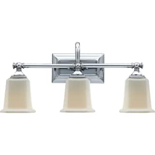 Nicholas 3-Light Bathroom Vanity Light in Polished Chrome