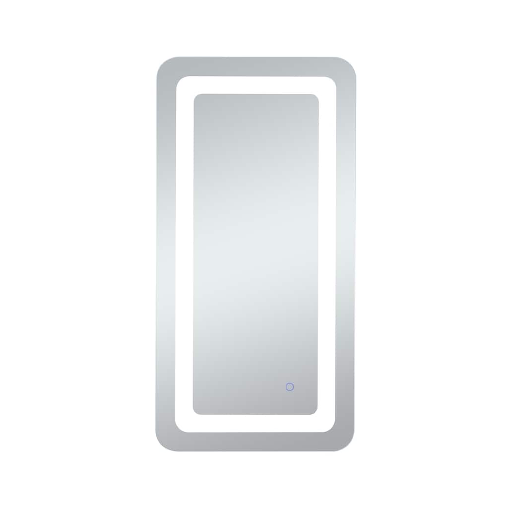 Indigo Home 18in x 36in soft edge LED mirror