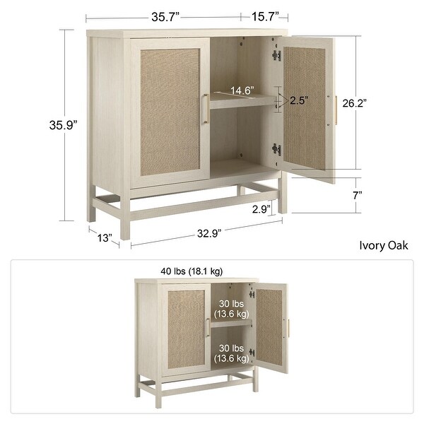 Breene 2 door accent cabinet sale
