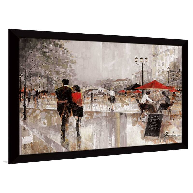 "Riverwalk Charm" by Ruane Manning Print on Acrylic