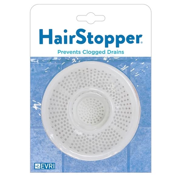 Evriholder Hair Stopper Drain Hair Trap Fits Most Bath Showers Prevent Clogs Overstock 29526504