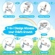 preview thumbnail 3 of 5, 7 in 1 Baby Tricycle, Foldable Toddler Tricycle with Removable
