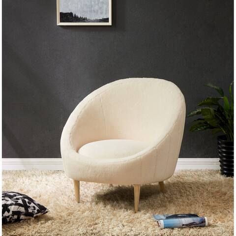 SAFAVIEH Couture Razia Channel Tufted Tub Chair. - 32.09" W x 30.31" L x 31.5" H
