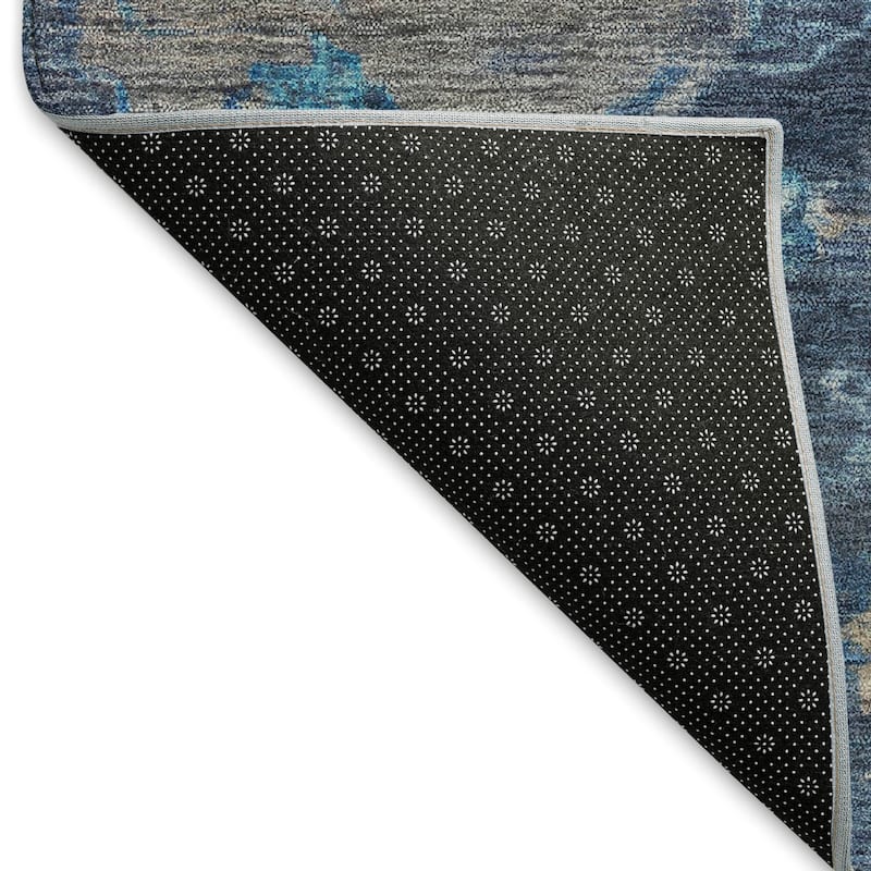 Machine Washable Indoor/ Outdoor Traditional Chelsea Chantille Rug