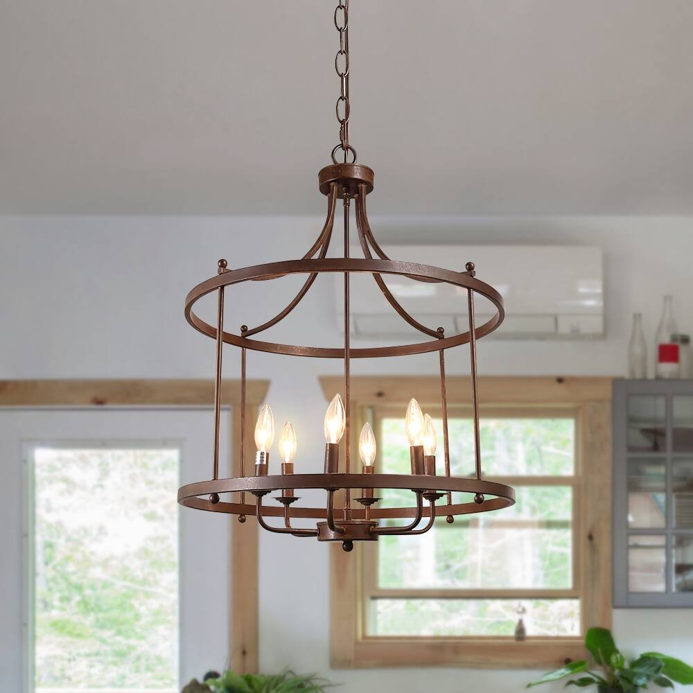 Antique Bronze 6 light Pendant Light Candle Style Brown Overstock antique-bronze-6-light-pendant-light-candle-style-brown-overstock