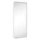 preview thumbnail 55 of 123, TEHOME Kengston Modern & Contemporary Rectangular Bathroom Vanity Mirror 20'' x 55'' - Polished Nickel