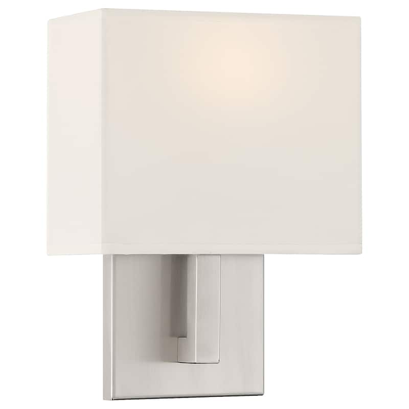 Mid Town 1 Light LED Wall Sconce - Brushed Steel