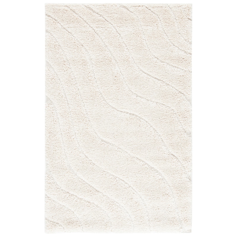 SAFAVIEH Florida Shag Hervor Soft Serene Waves 1.2-inch Thick Rug