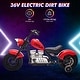 preview thumbnail 18 of 22, Kids Electric Off-Road Dirt Bike,36V Motorcycle with Top Speed of 16.5 Mph