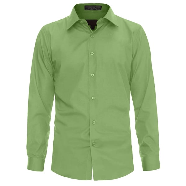 NE PEOPLE Men/'s Slim Fit Button Down Long Sleeve Dress Shirt NEMT104