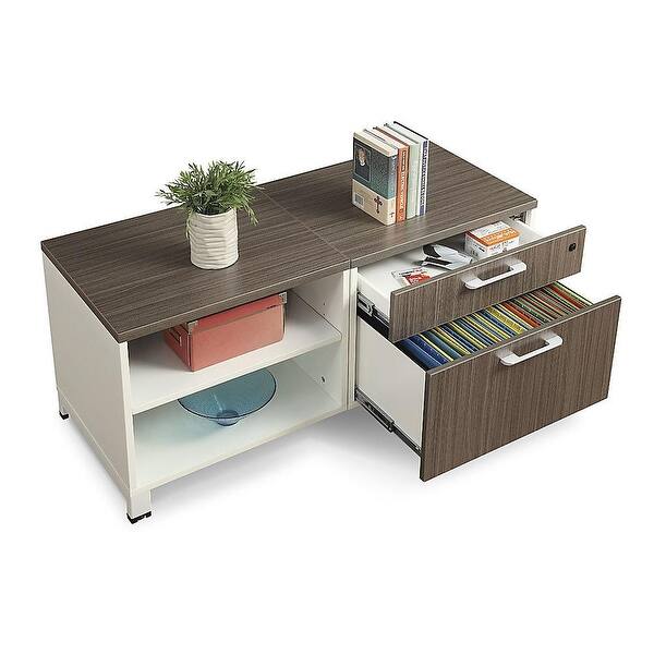 Shop Copper Grove Jamanota Low Storage Credenza 48 X 20 X 21 48 X 20 X 21 On Sale Overstock 31099120