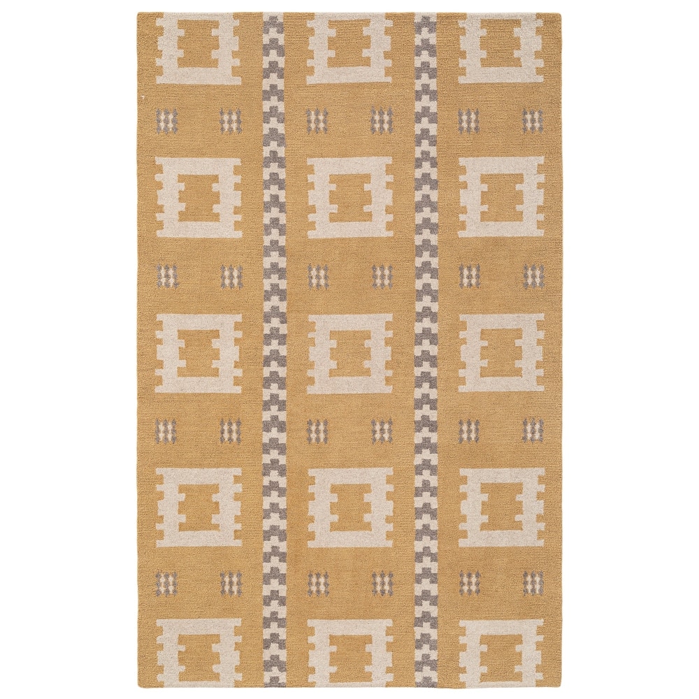 Terra by Obeetee Freya Freya Gold Rug