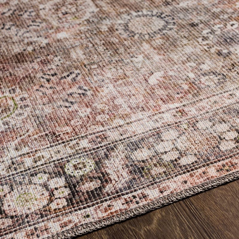 Livabliss Colin Traditional Washable Area Rug