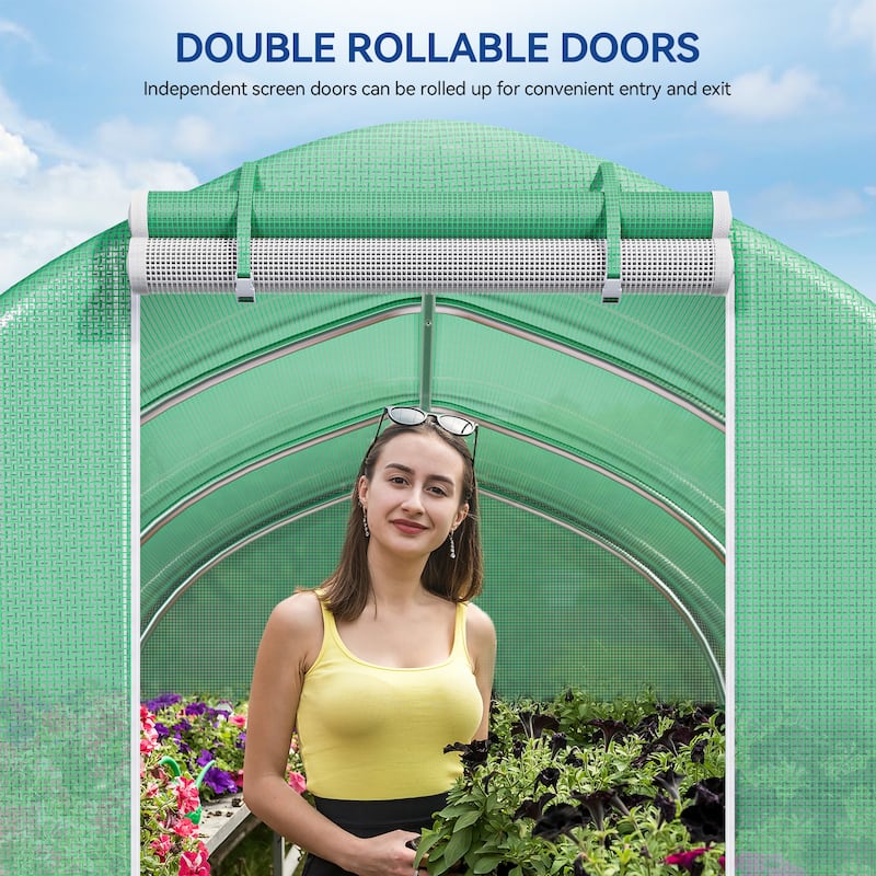 Moasis Green Walk-in Hobby Greenhouse