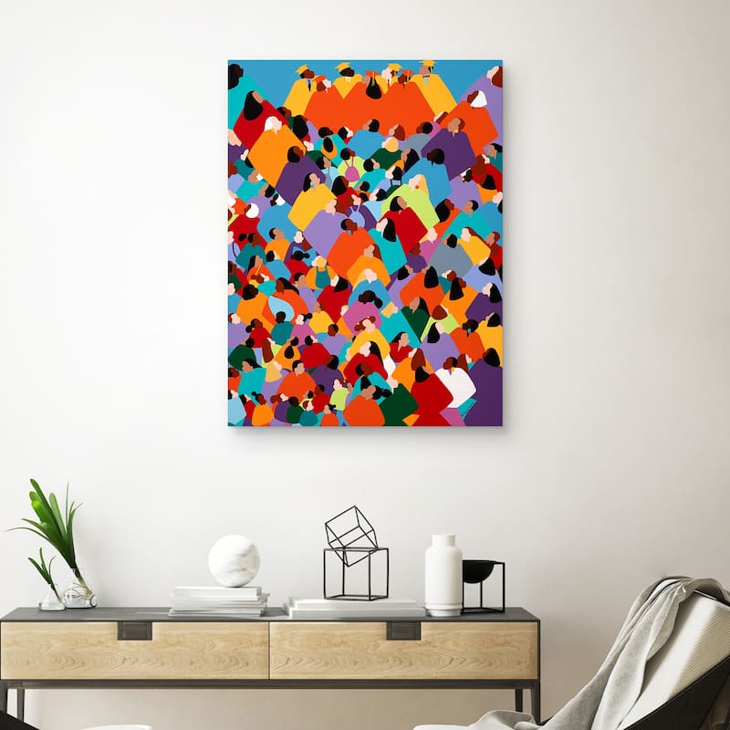 Powerful by Synthia SAINT JAMES Canvas Art Print