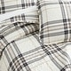 preview thumbnail 2 of 1, Vilano Choice Ultra-Soft Plaid 3-piece Quilt and Sham Set