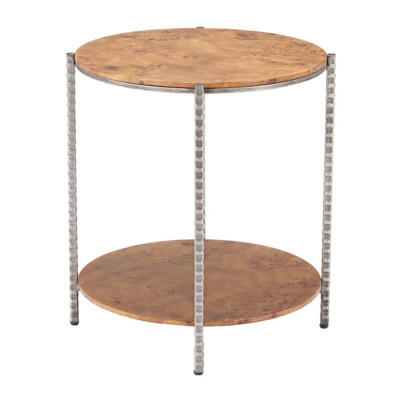 Adna Side Table Brown