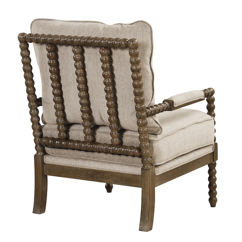 Morden Fort Modern Spindle Chair, Accent Chair for Livingroom
