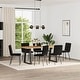 preview thumbnail 2 of 18, vidaXL Dining Chairs 2/4/6 pcs Black Velvet - 17.7" x 21.3" x 32.7"