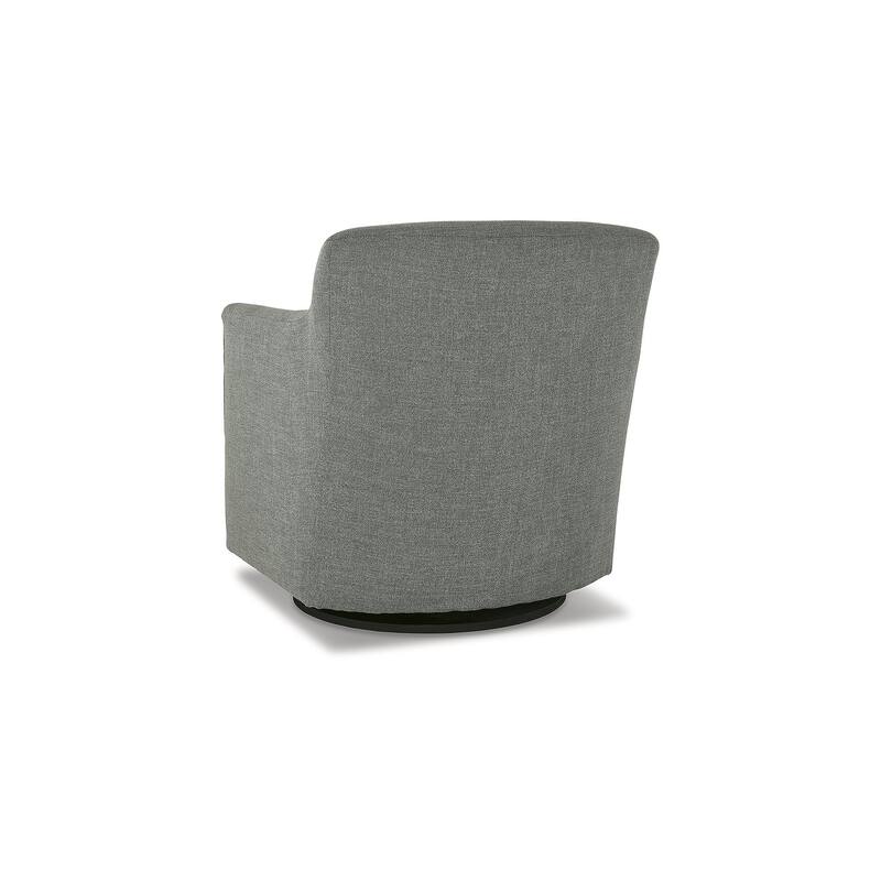 Signature Design by Ashley Bradney Smoke Swivel Accent Chair - 29"W x 32"D x 33"H
