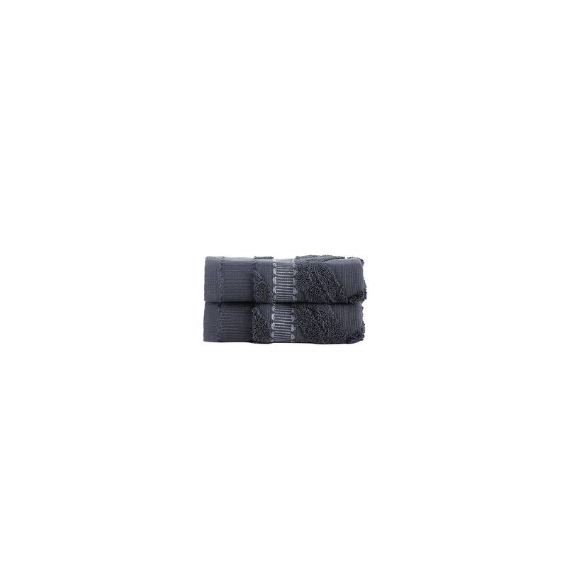 Brooks Brothers Large Square 2 pcs Wash Towels