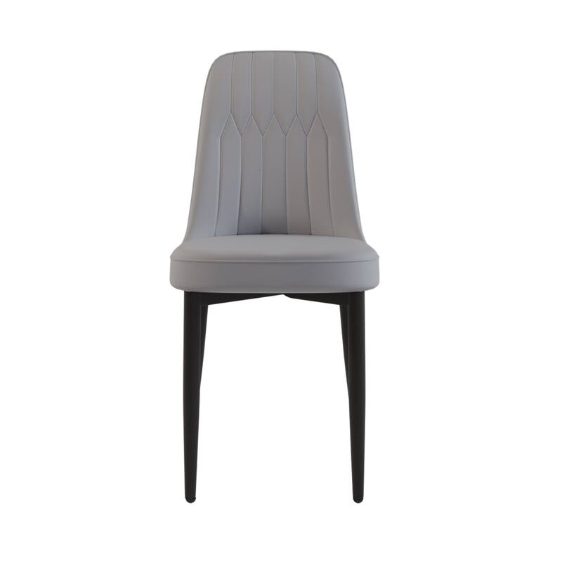 Set Of 4 Dining Chair with Metal Leg