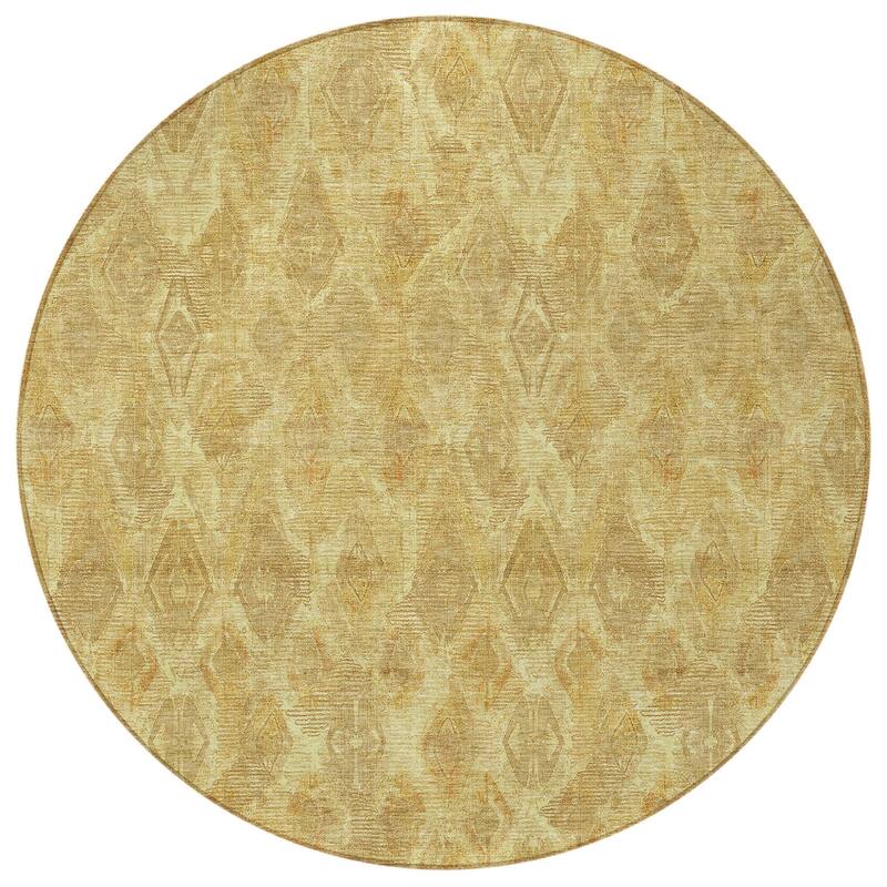 HomeRoots Geometric Traditional Rectangle Outdoor Rug
