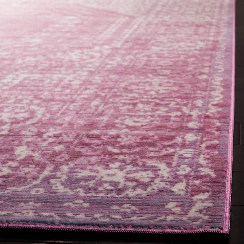 SAFAVIEH Valencia Burcu Distressed Vintage Boho Oriental Polyester Rug