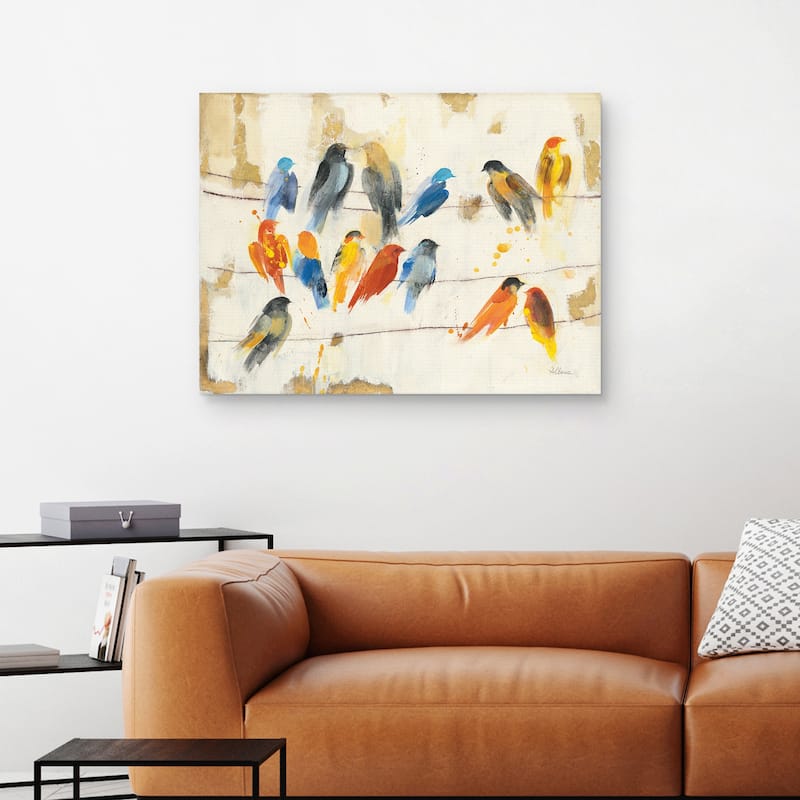 Town Meeting by Albena Hristova Canvas Art Print