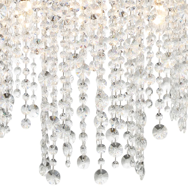 Winham 5 Light Black Forged Chandelier - 20"W x 19"H