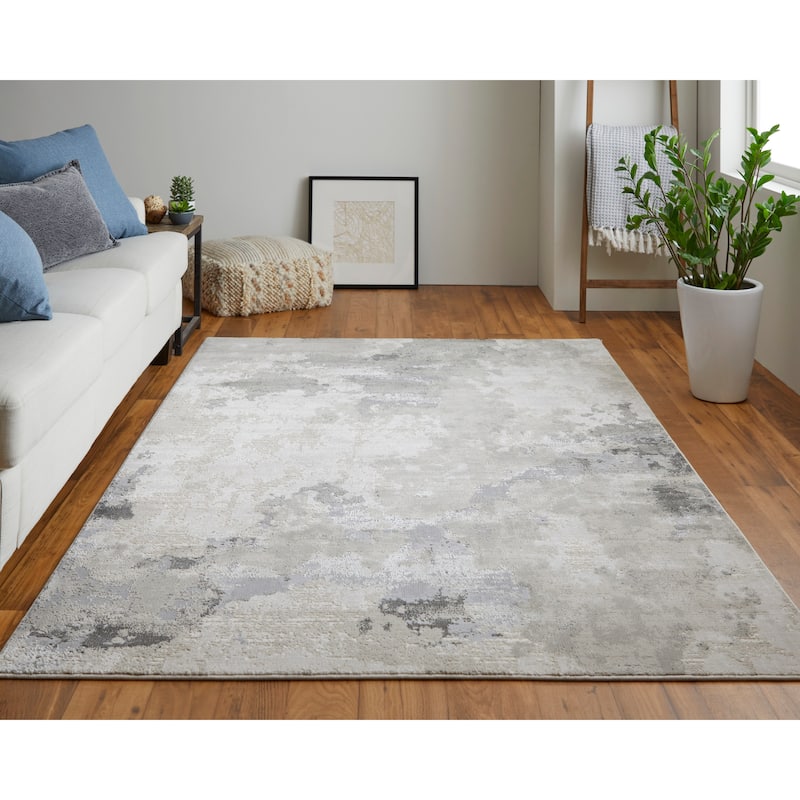 Alexander R3970 Watercolor Modern Area Rug