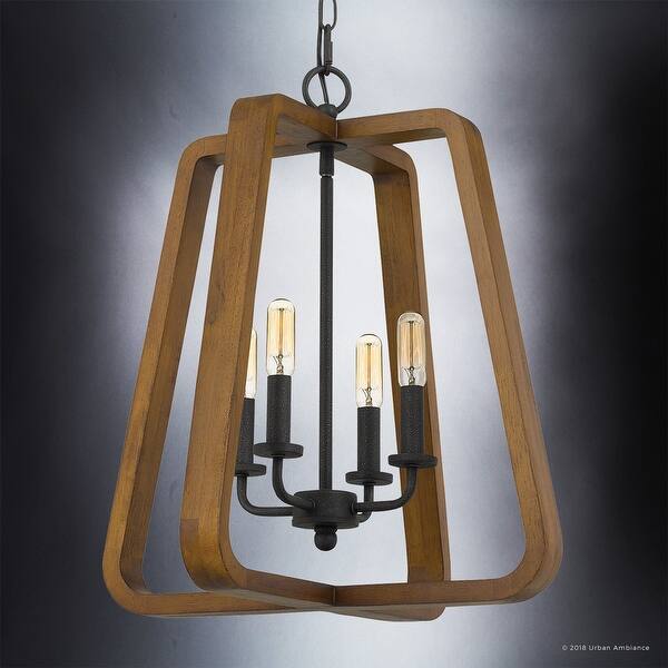 Shop Luxury Farmhouse Chandelier 20 5 H X 18 W With Minimalist