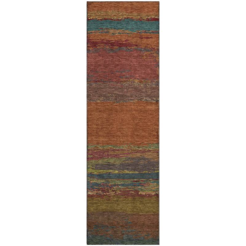 Premium Washable Super Soft Abstract Ombre Mayfield Rug