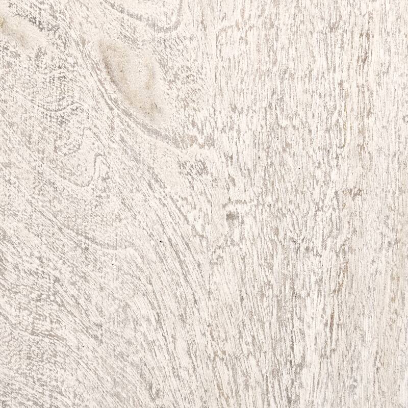 Classic Home Flint Four-Door Mango Wood Sideboard in Whitewash