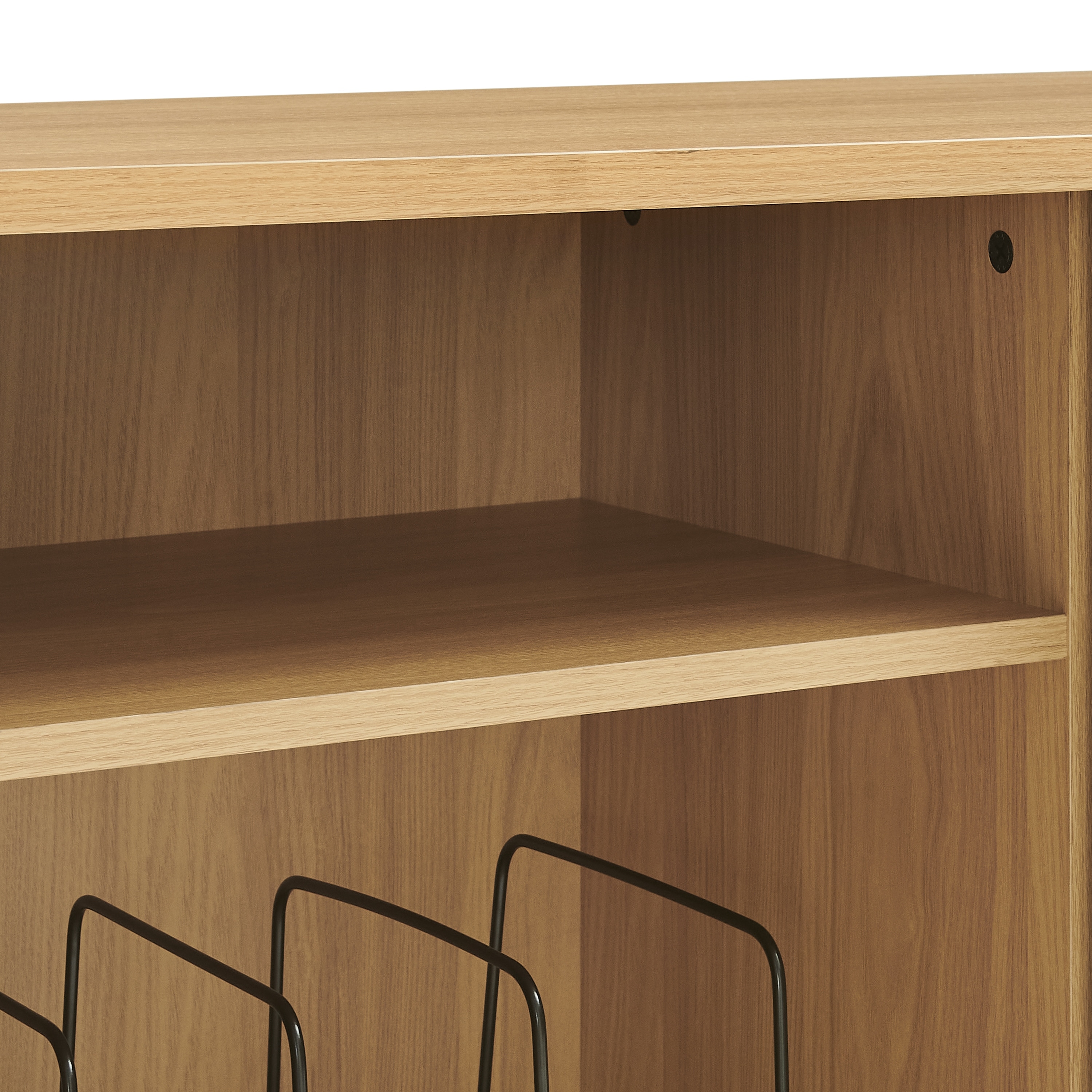 Crosley Gemma Medium Record Player Cabinet With Vinyl Storage