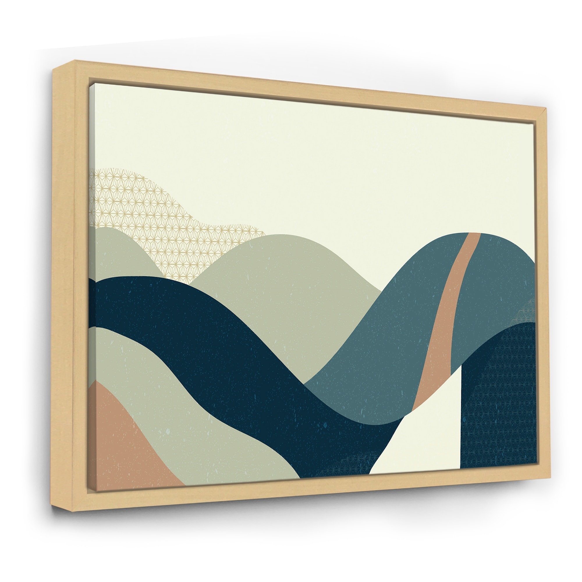 designart 'abstract geometric landscape