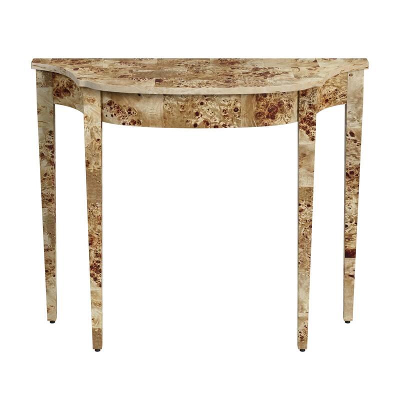 Chester Burl 36" Console Table - Light Burl